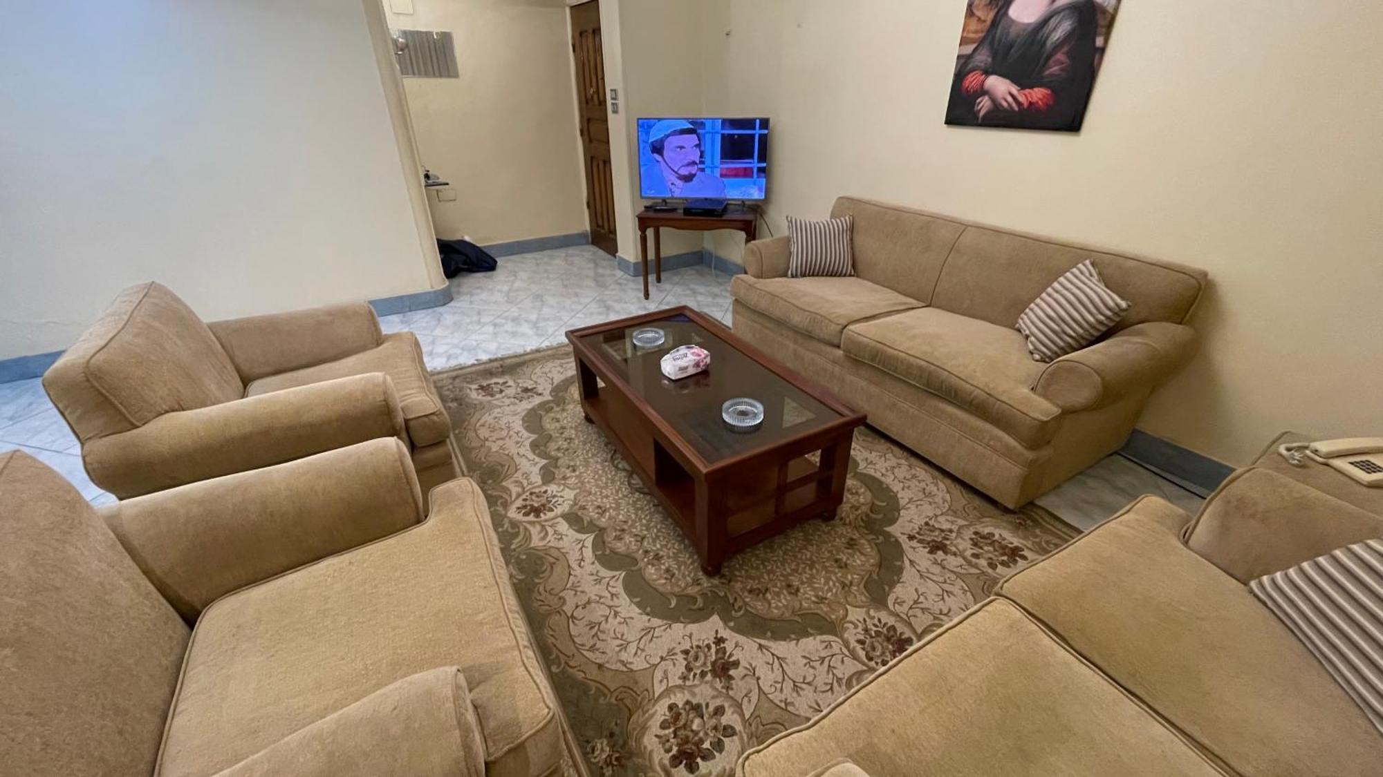 New Cozy Apartment 5 Minutes Away From Cairo Airport And All Amenties Exteriör bild