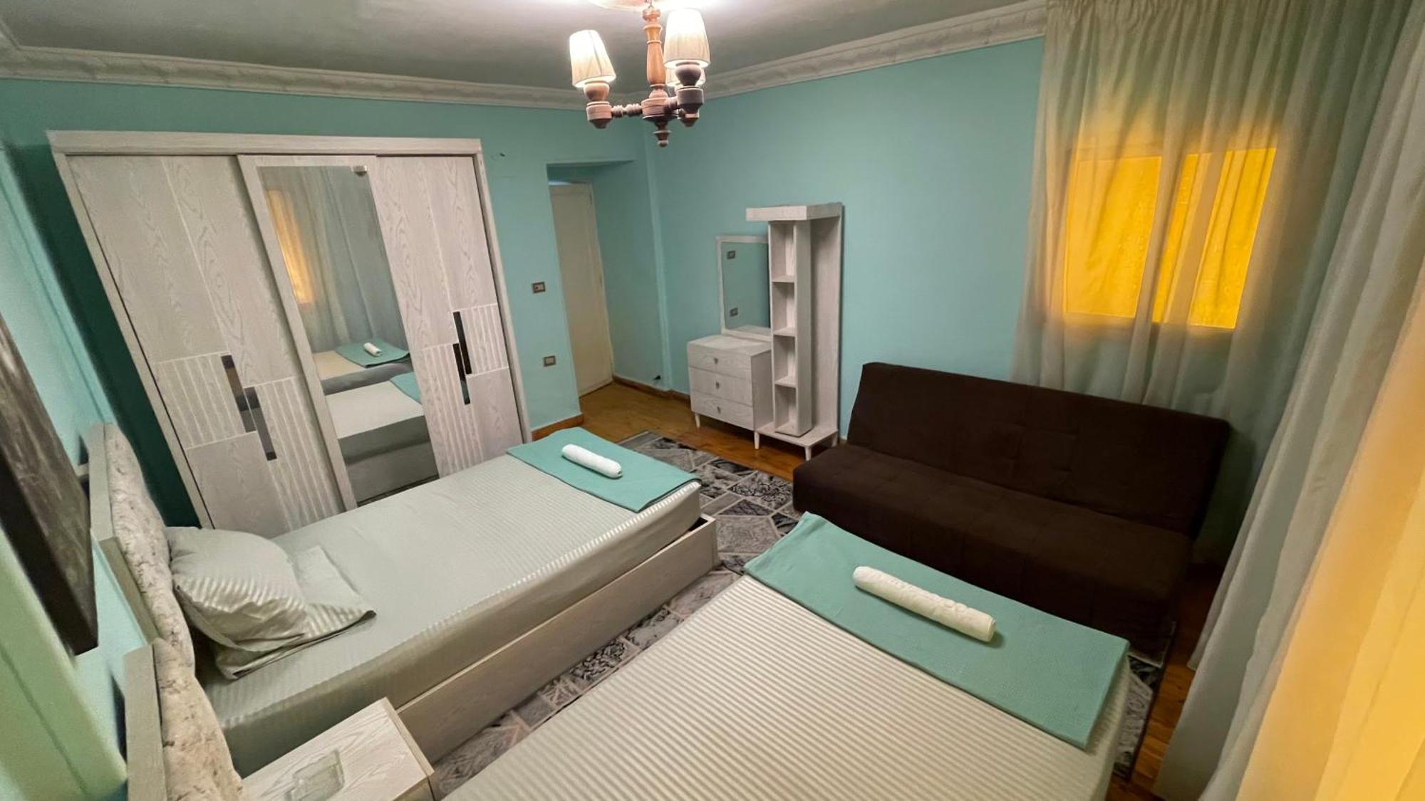 New Cozy Apartment 5 Minutes Away From Cairo Airport And All Amenties Exteriör bild